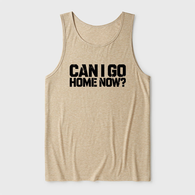Can I Go Home Now Ultra Soft Heather Tank