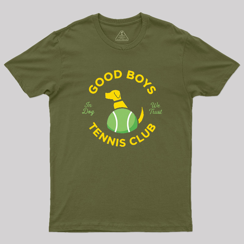 Good Boys Tennis Club Geek T-Shirt