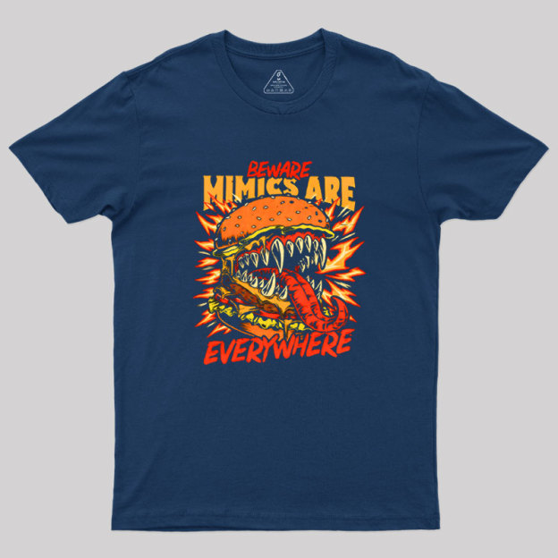 Burger Mimic RPG Geek T-Shirt