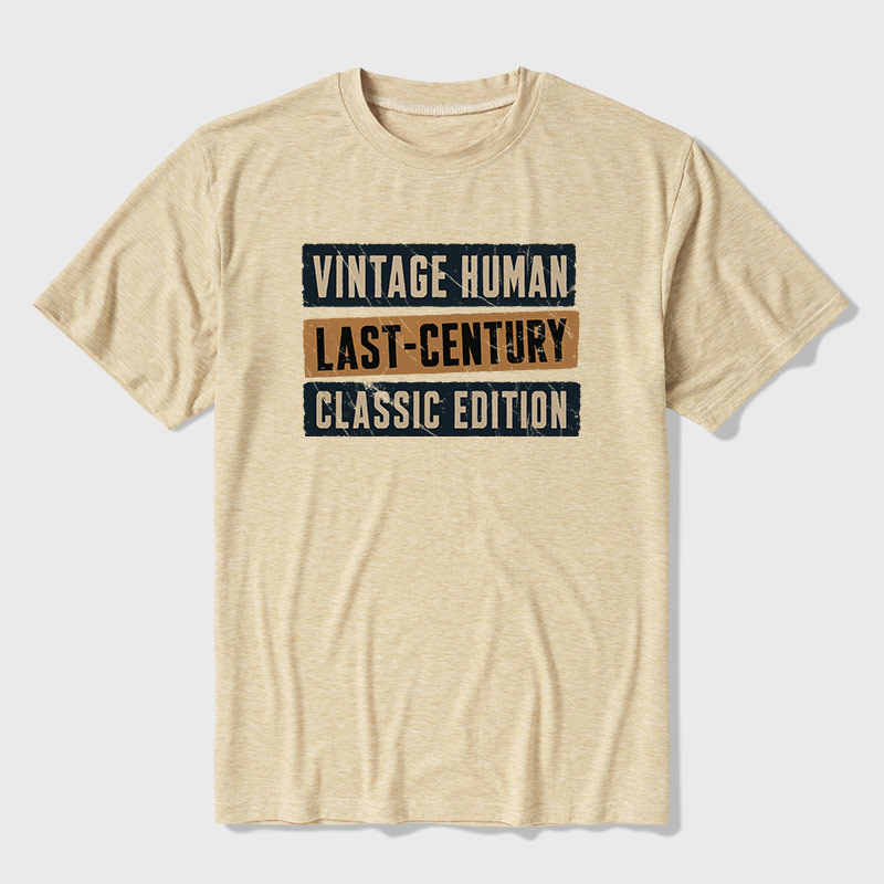 Retro Blueprint Ultra Soft Heather Tee
