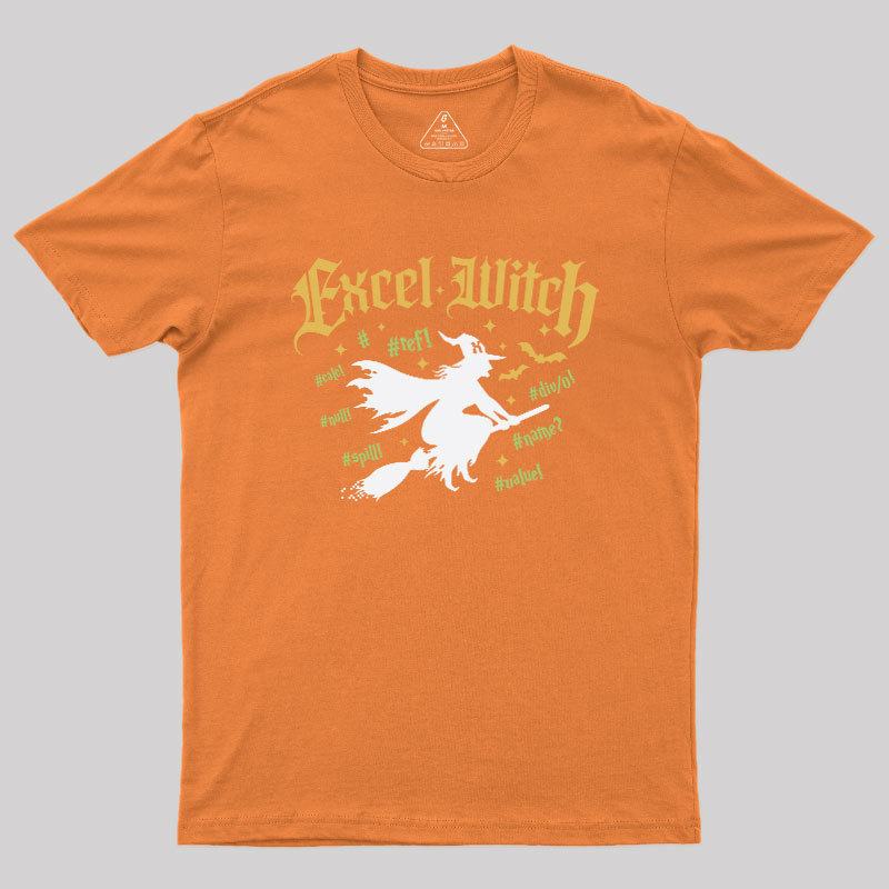 Excel Wizard Geek T-Shirt