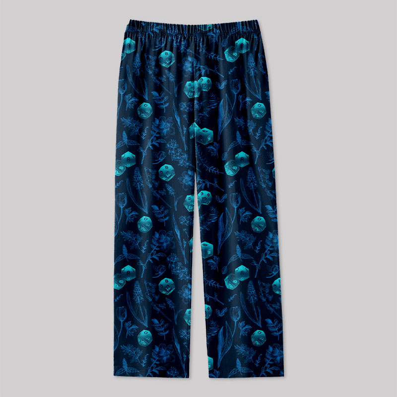 Vision Dnd Dice Geek Loungewear Pants