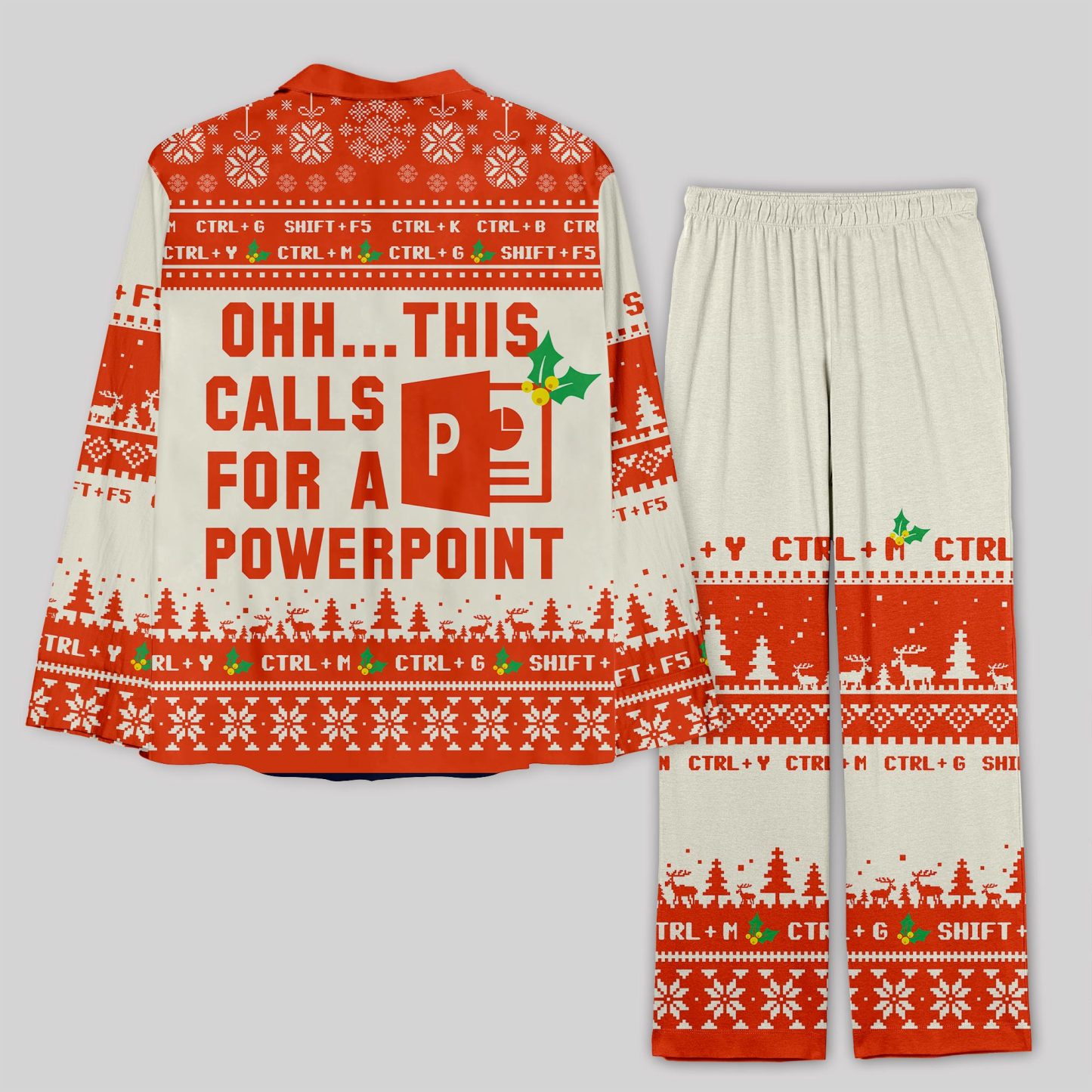 Ohh This Calls for a Powerpoint Geek Pajama Sets