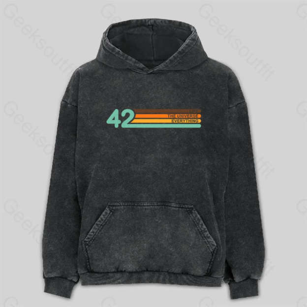 42 Everthing Washed Hoodie M