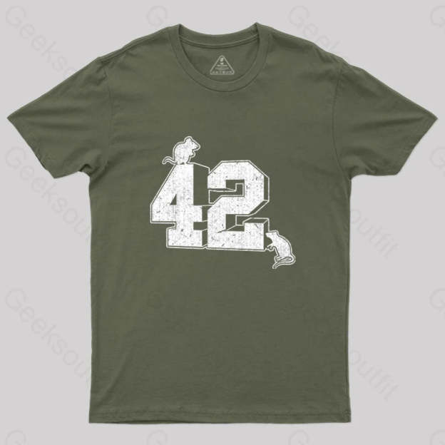 42 T-Shirt Army Green / S Yc