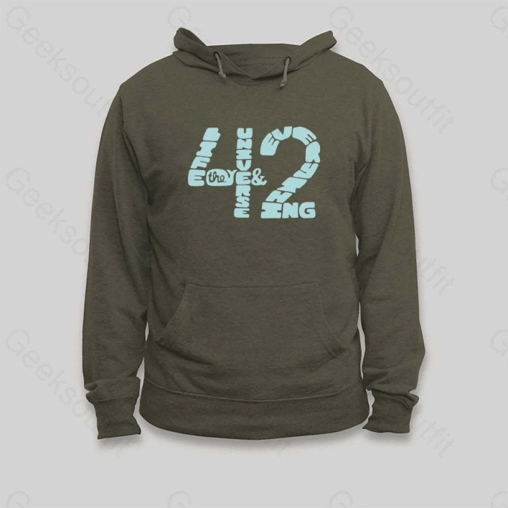42 The Answer to Everything Hoodie - Geeksoutfit