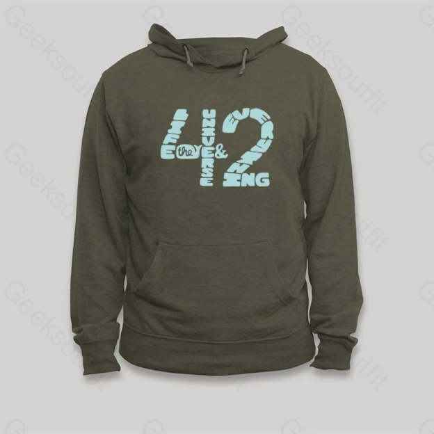 42 The Answer to Everything Hoodie - Geeksoutfit