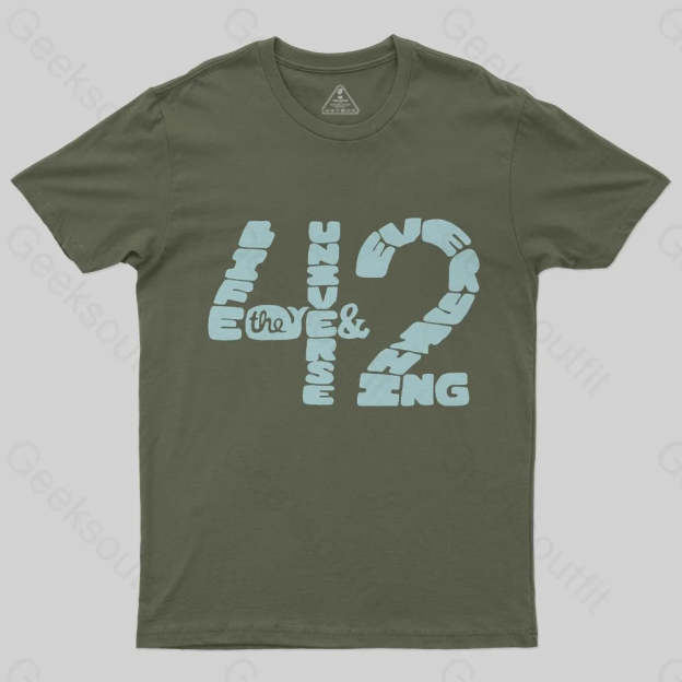 42 The Answer to Everything T-Shirt - Geeksoutfit