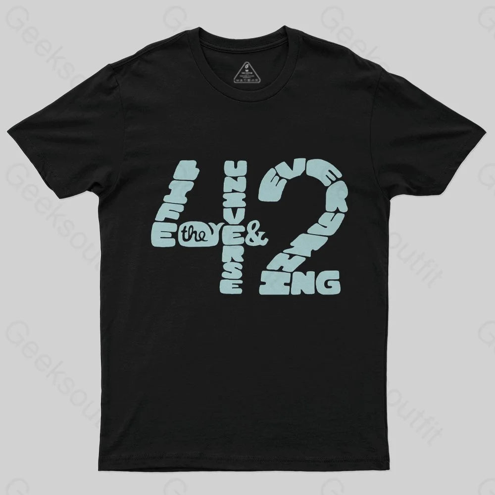 42 The Answer to Everything T-Shirt - Geeksoutfit