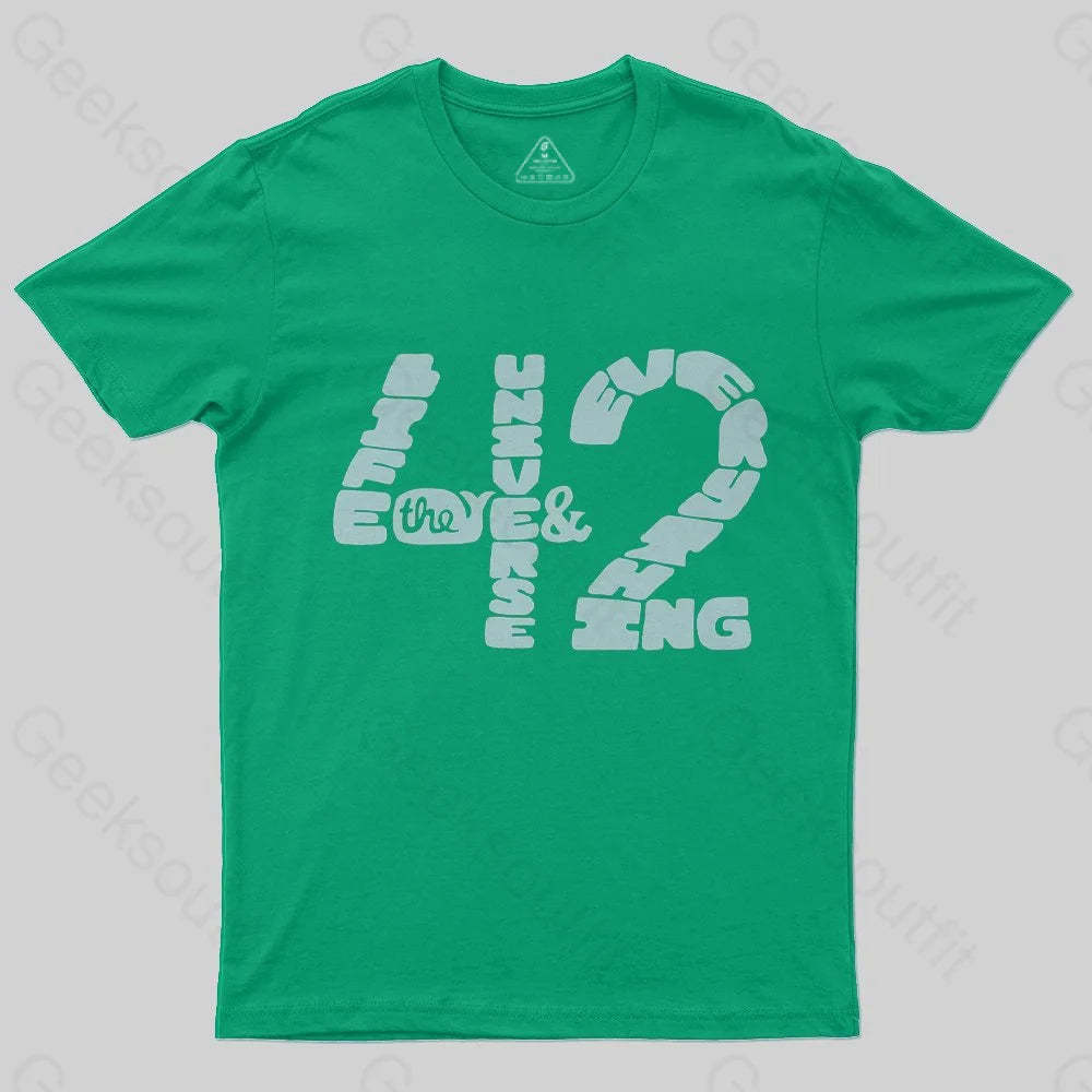 42 The Answer to Everything T-Shirt - Geeksoutfit