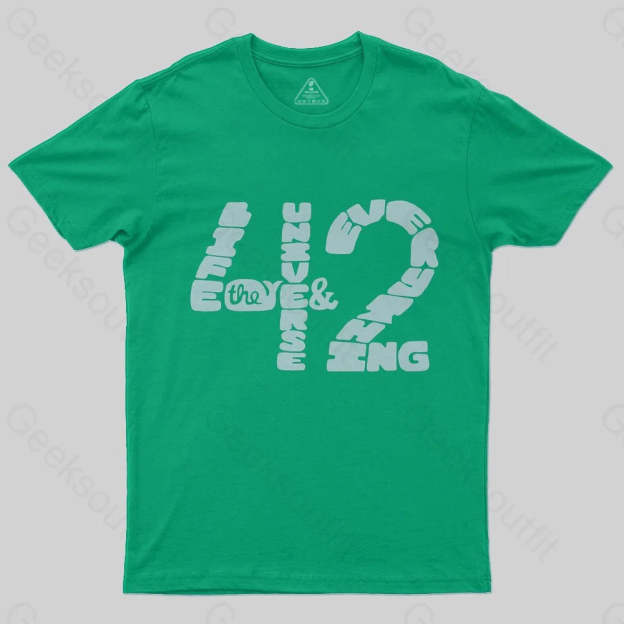 42 The Answer to Everything T-Shirt - Geeksoutfit