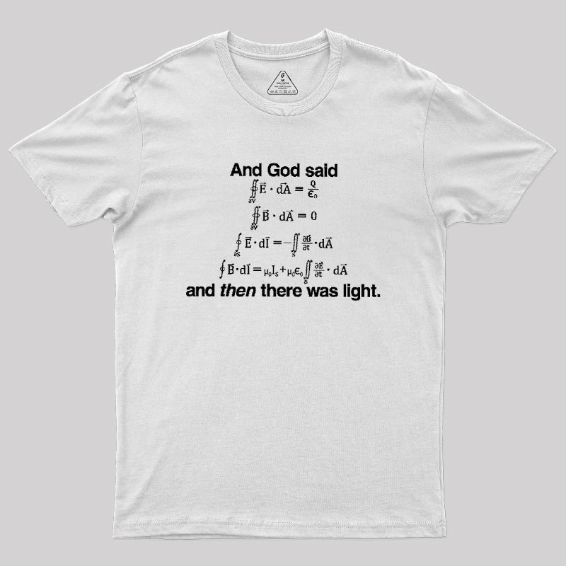 And God Said Geek T-Shirt