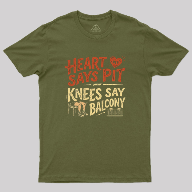 Heart Says Pit Geek T-Shirt