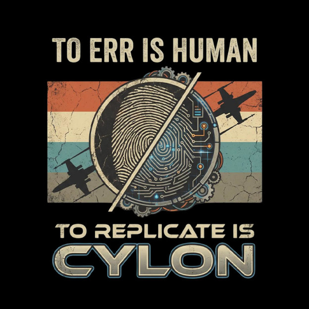 Human VS Cylon Geek T-Shirt
