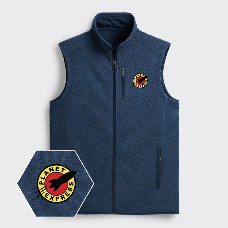 Planet Express Geek Sweater Fleece Vest