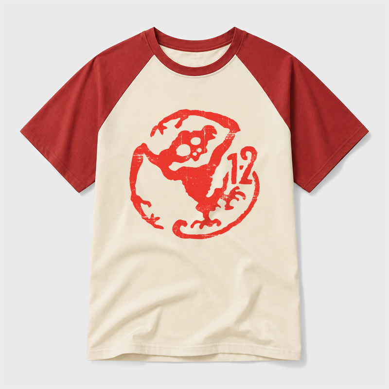 Army of the Twelve Monkeys Geek Retro Raglan T-Shirt