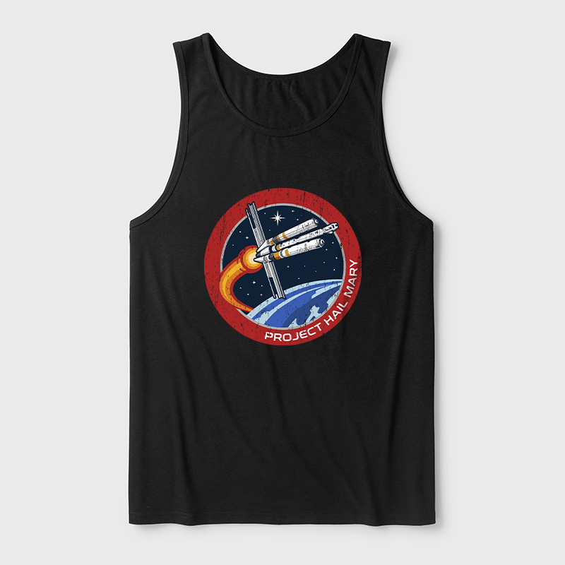 Space Rescue Mission Ultra Soft Heather Tank