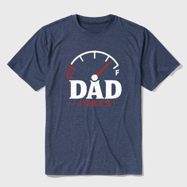 Dad Jokes Ultra Soft Heather Tee