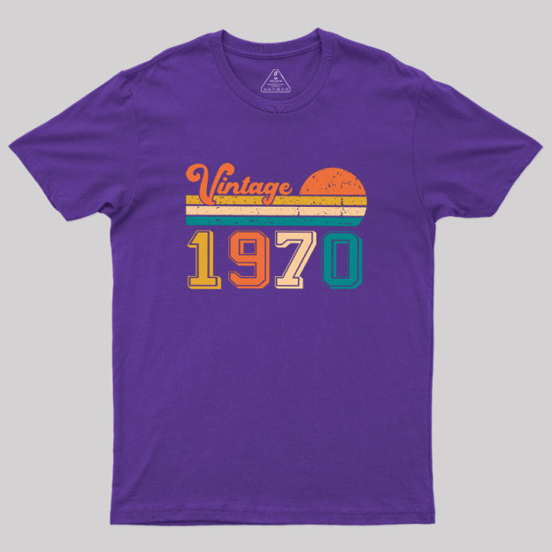 Vintage 1970 Geek T-Shirt