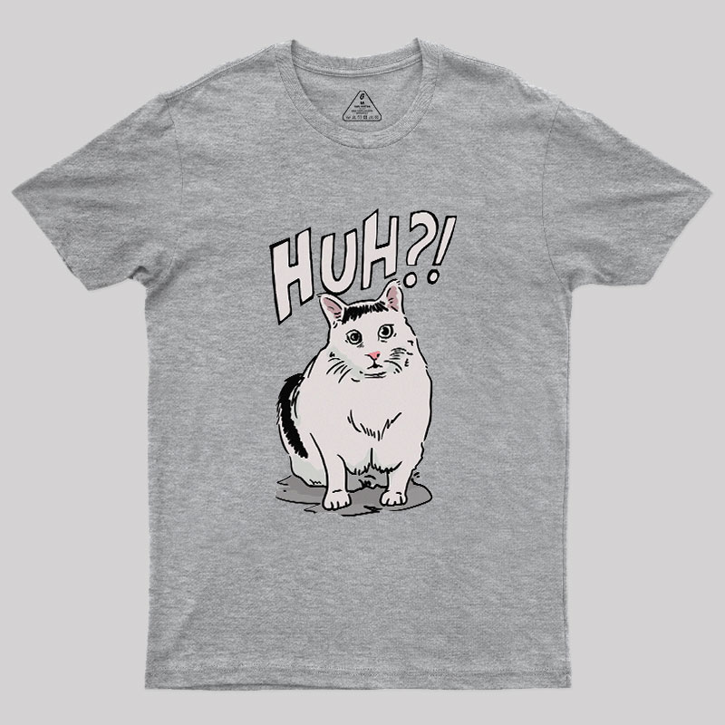 Huh Cat Geek T-Shirt