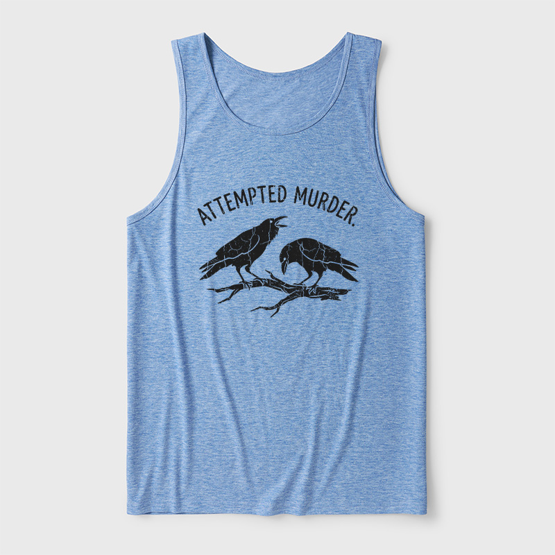 Attempted Murder Ultra Soft Heather Tank