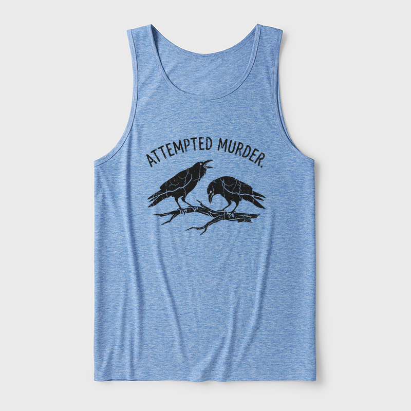 Attempted Murder Ultra Soft Heather Tank