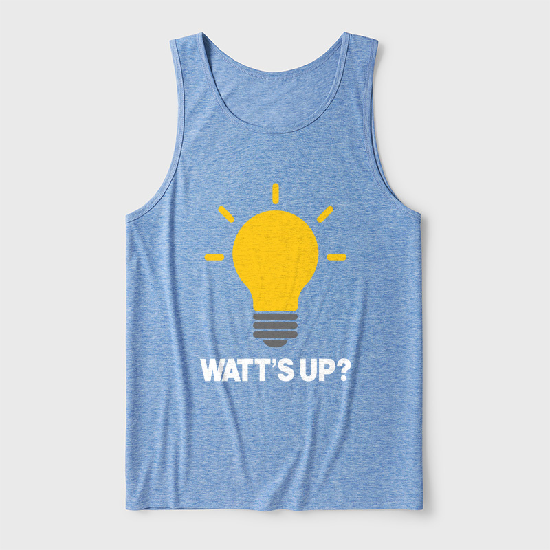 Watt's Up Ultra Soft Heather Tank