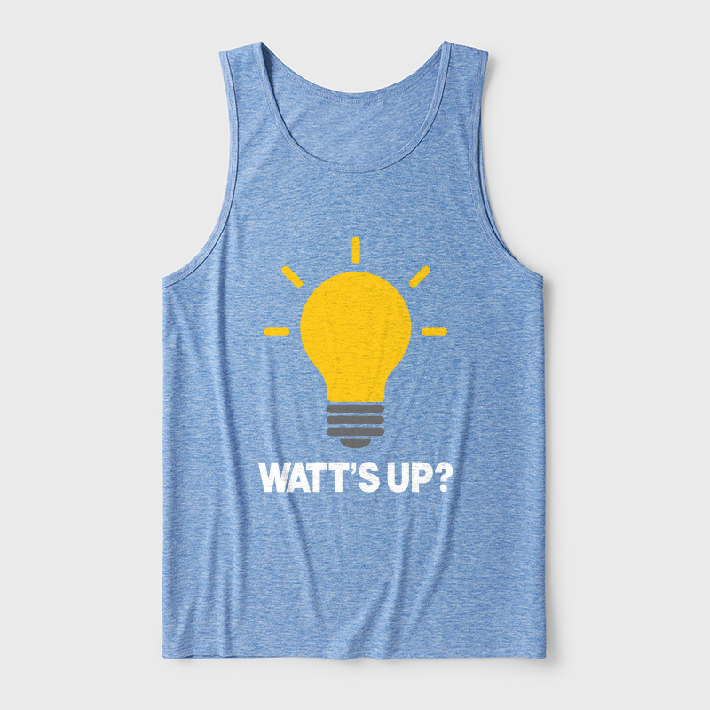 Watt's Up Ultra Soft Heather Tank
