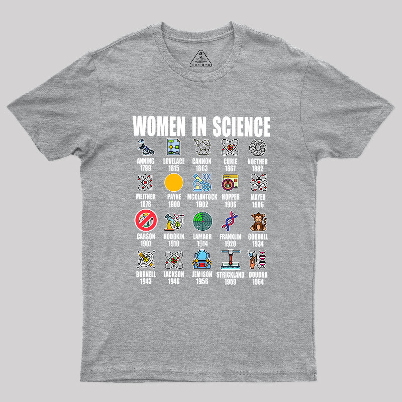 Women in Science Geek T-Shirt