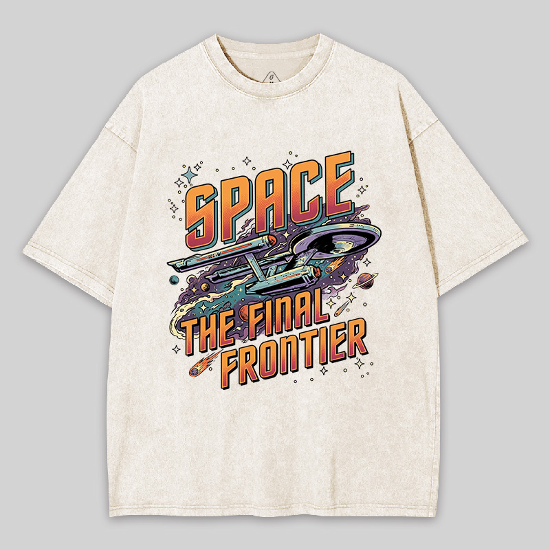 Final Frontier Geek Washed T-shirt
