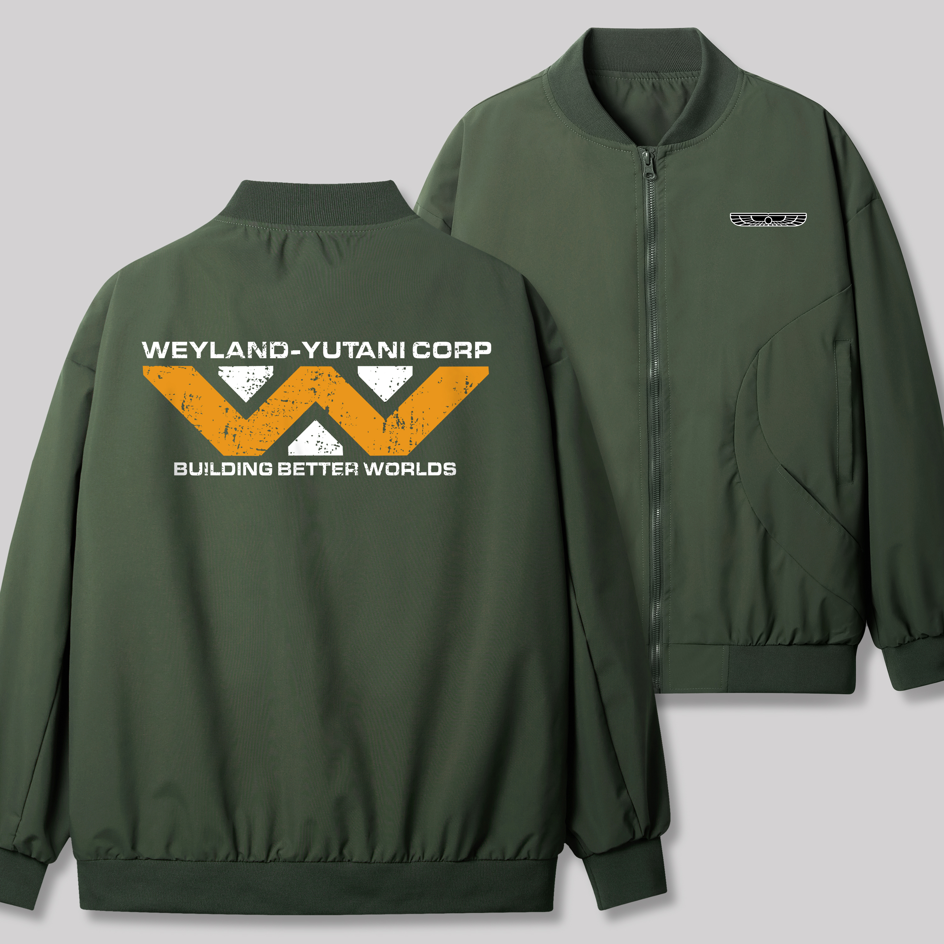 Weyland Building Better World Geek Classic Bomber Jacket