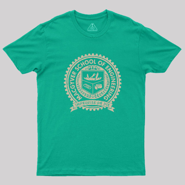 School Of Engineering Vintage Geek T-Shirt