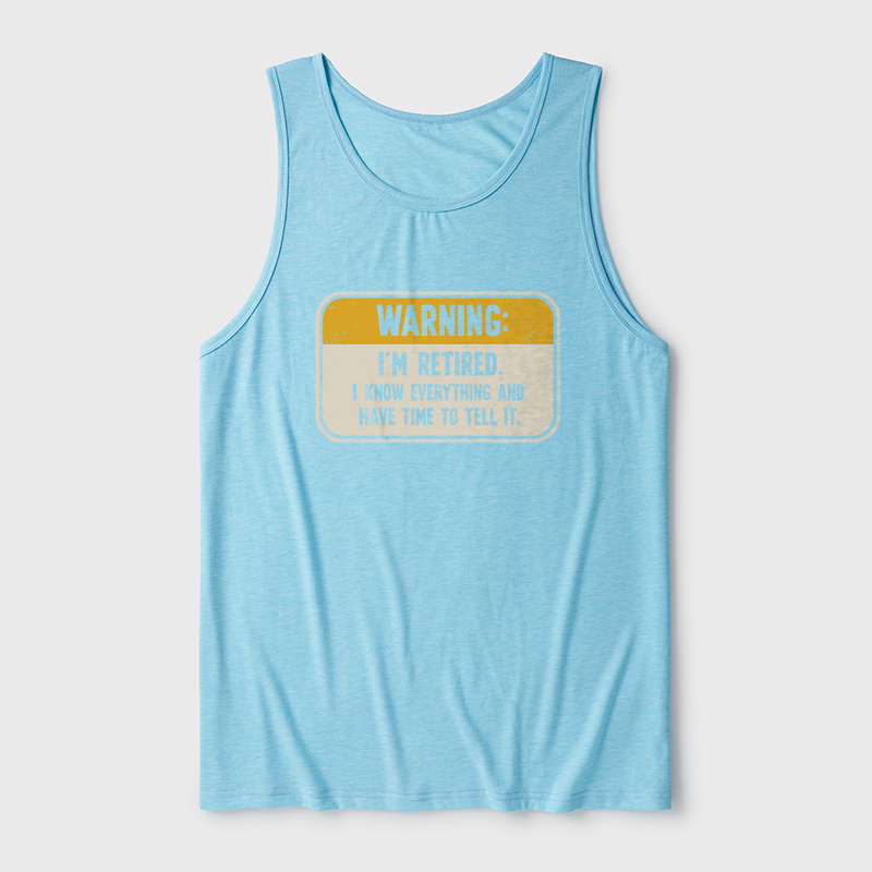Retired and Ready to Share Ultra Soft Heather Tank