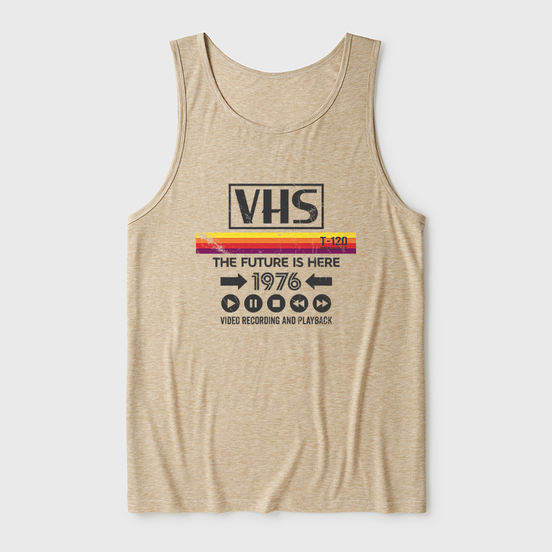 VHS The Future Ultra Soft Heather Tank