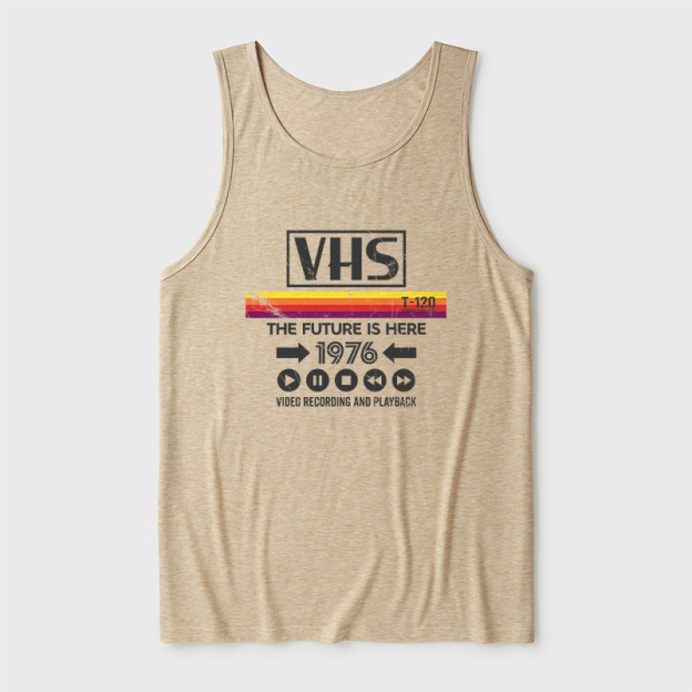 VHS The Future Ultra Soft Heather Tank