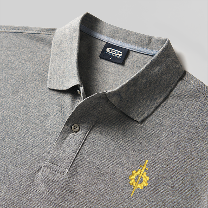 Brotherhood Outcasts Geek Embroidered Polo Shirts