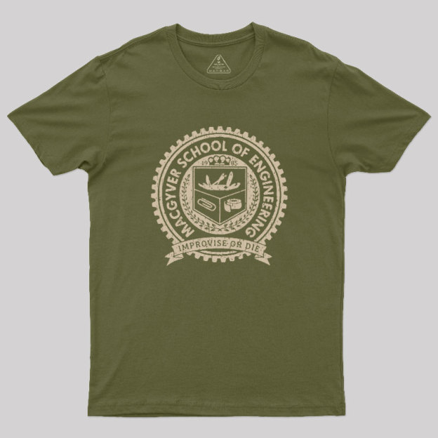 School Of Engineering Vintage Geek T-Shirt