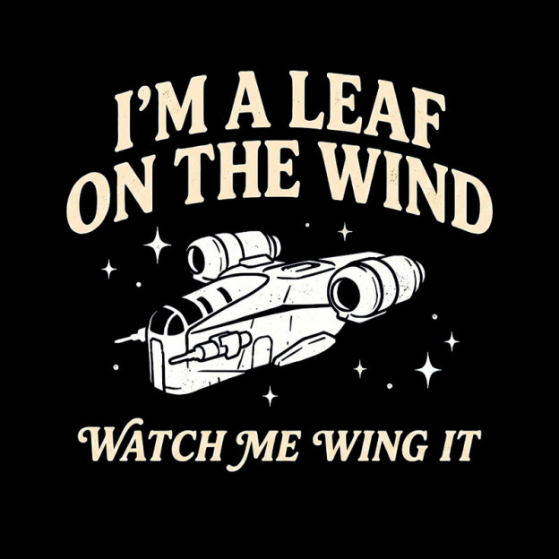 Leaf On The Wind Geek T-Shirt