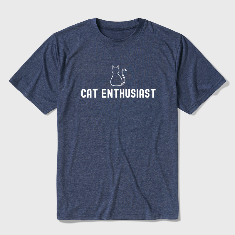 Cat Enthusiast Ultra Soft Heather Tees