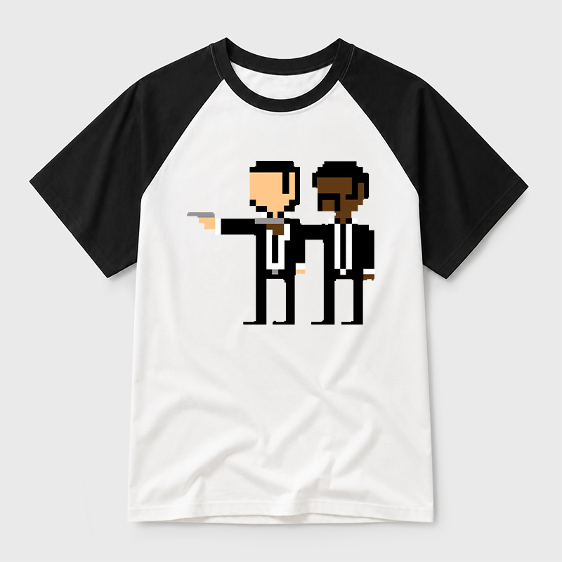 Pixel Pulp Raglan T-shirt