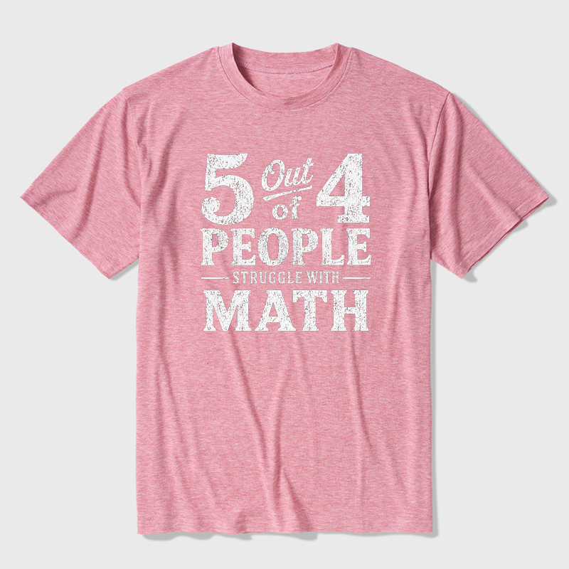 Struggle With Math Ultra Soft Heather Tee