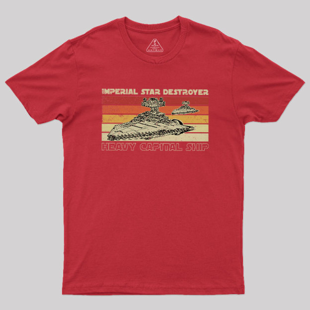 Imperial Star Destroyer Legacy Geek T-Shirt