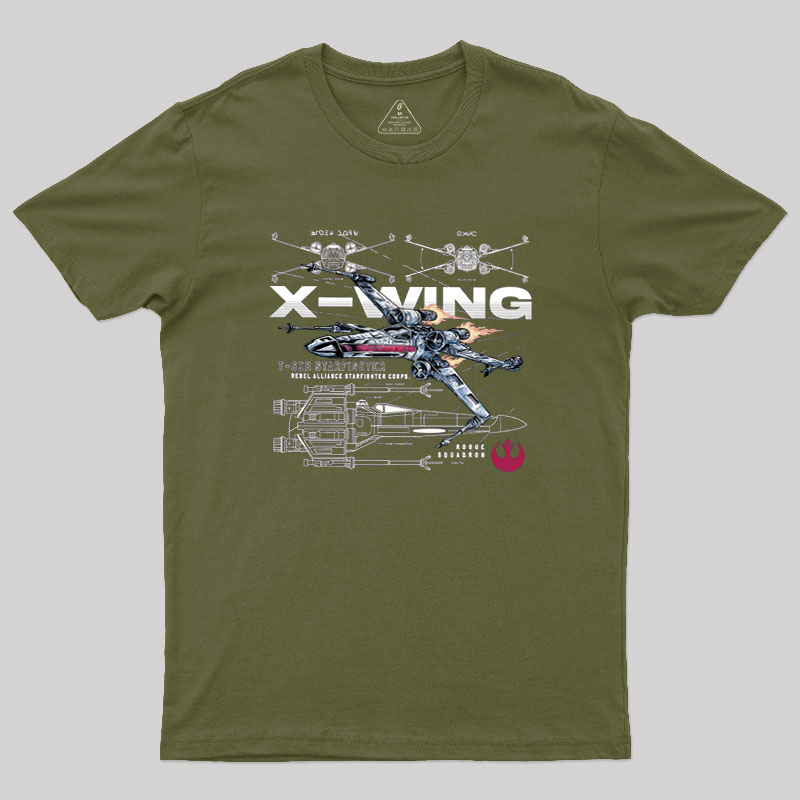 Xwing Rebel Alliance Geek T-Shirt