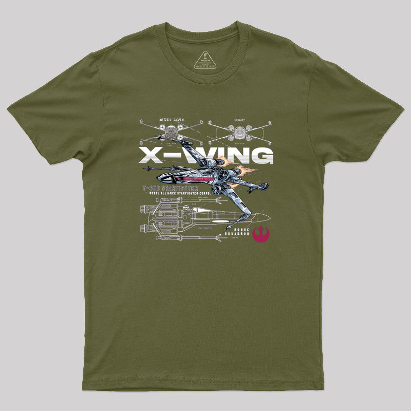 Xwing Rebel Alliance Geek T-Shirt
