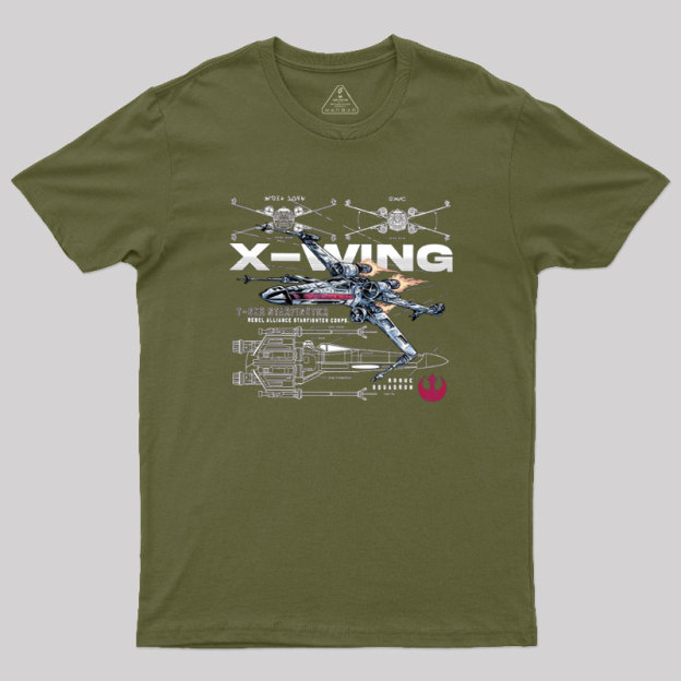 Xwing Rebel Alliance Geek T-Shirt