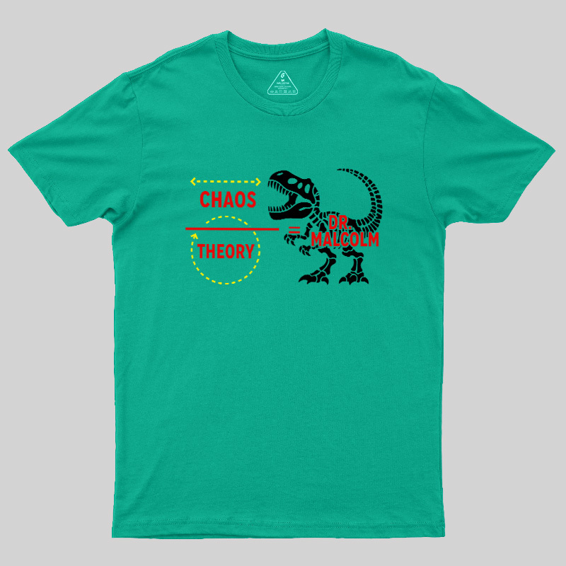 Chaos Theorist’s Dinosaur Geek T-Shirt