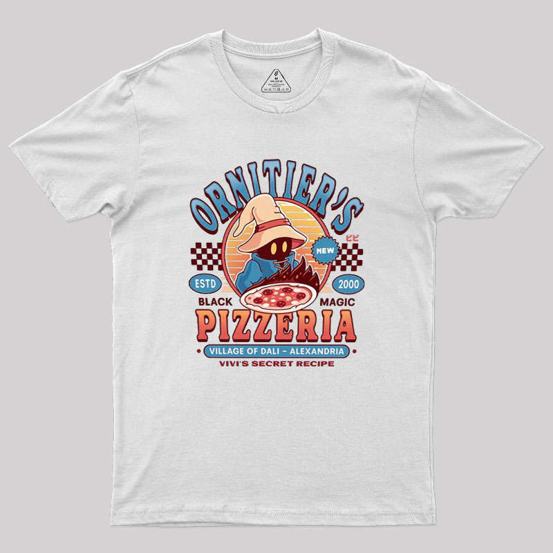 Ornitier Pizzeria Vintage Geek T-Shirt