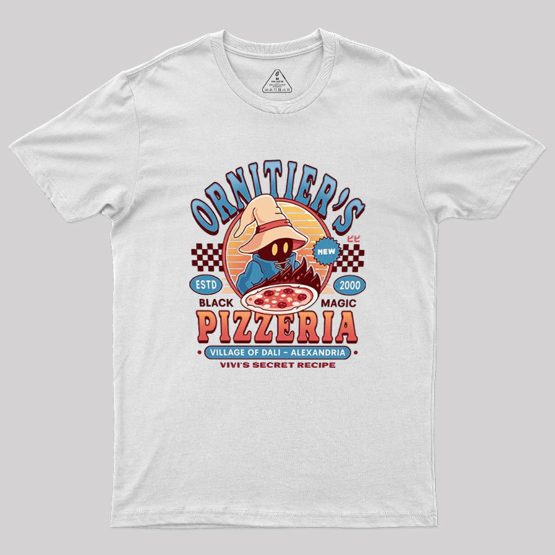 Ornitier Pizzeria Vintage Geek T-Shirt