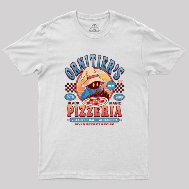 Ornitier Pizzeria Vintage Geek T-Shirt