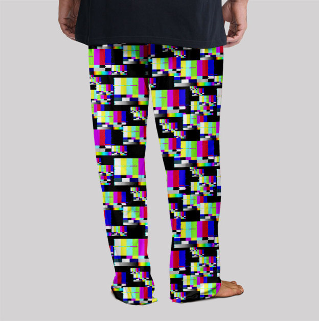 No Signal Vintage Geek Loungewear Pants